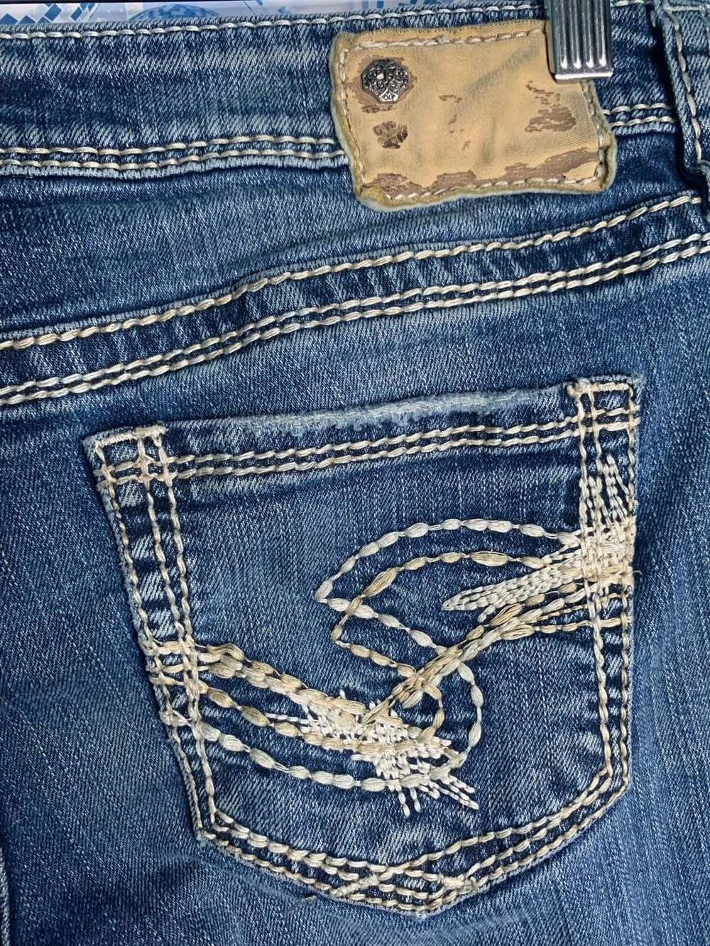 Silver Jeans Co. Lola Jeans Size W29/L33 Blue Denim